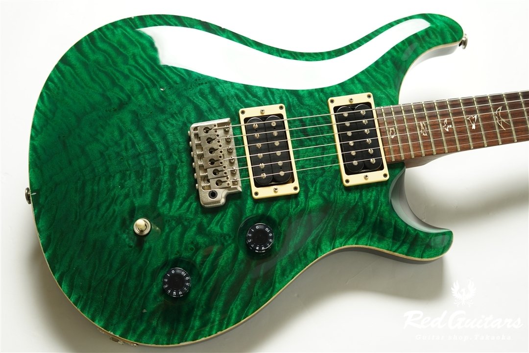 Custom24 10top Quilt Roseneck - Emerald Green